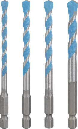 Bosch EXPERT HEX-9 multikonstruksjonsborsett, 4 deler.