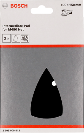 Bosch pad saver 100x150 mm 2x.