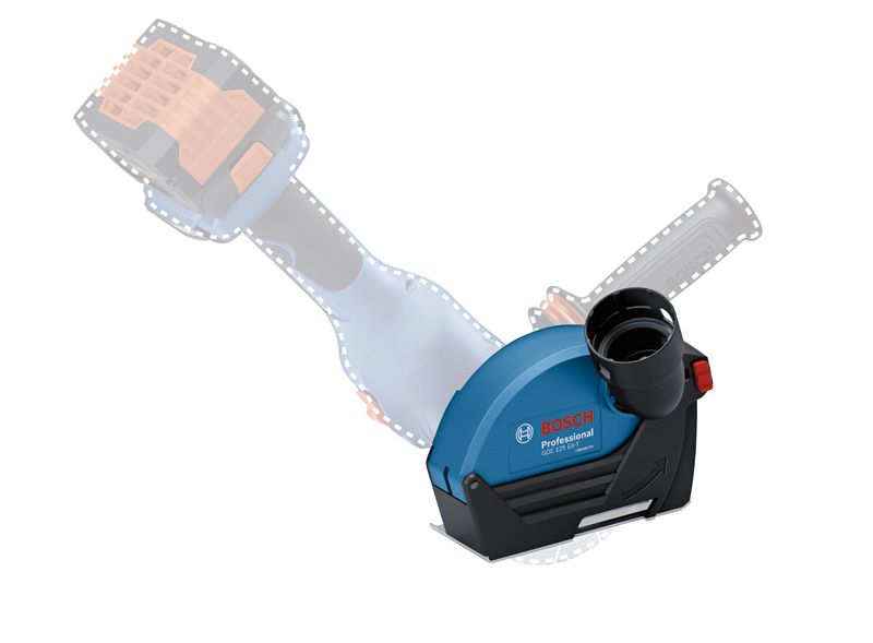 Bosch GDE 125 EA-T støvavsugsbeskyttelse for vinkelslipere.