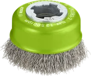 Bosch PRO rustfritt stål ren X-Lock koppbørste 75 mm.