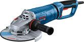 Bosch GWS 27-230 JR vinkelsliper med ergonomisk håndtak.