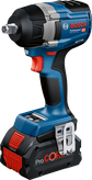 Bosch batteridrevet slagtrekker GDS 18V-750 med ProCORE18V-batteri.
