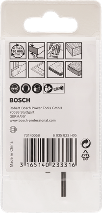 Bosch multifunksjonsskjæreverktøy 3,2 mm for forskjellige materialer.