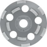 Bosch PRO slipehode 125 mm for betong.