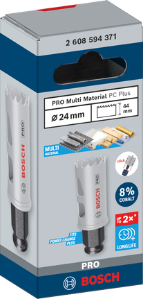 Bosch 24 mm PRO Multi Material PC Plus hullsag.