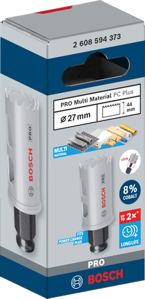 Bosch 27 mm PRO hullsag for flere materialer.