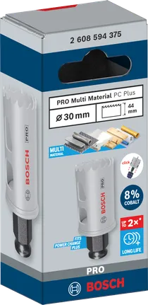 Bosch 30 mm PRO hullsag for flere materialer.