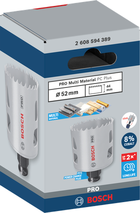 Bosch 52 mm PRO Multi Material hullsag.