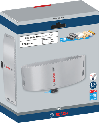 Bosch 152 mm PRO Multi Material hullsag.