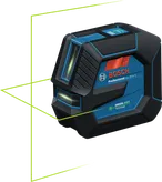 Bosch GLL 20-22 G lasernivelleringsverktøy, grønn stråle.