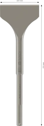 Bosch PRO SDS max-4C spademeisel 115 x 350 mm.