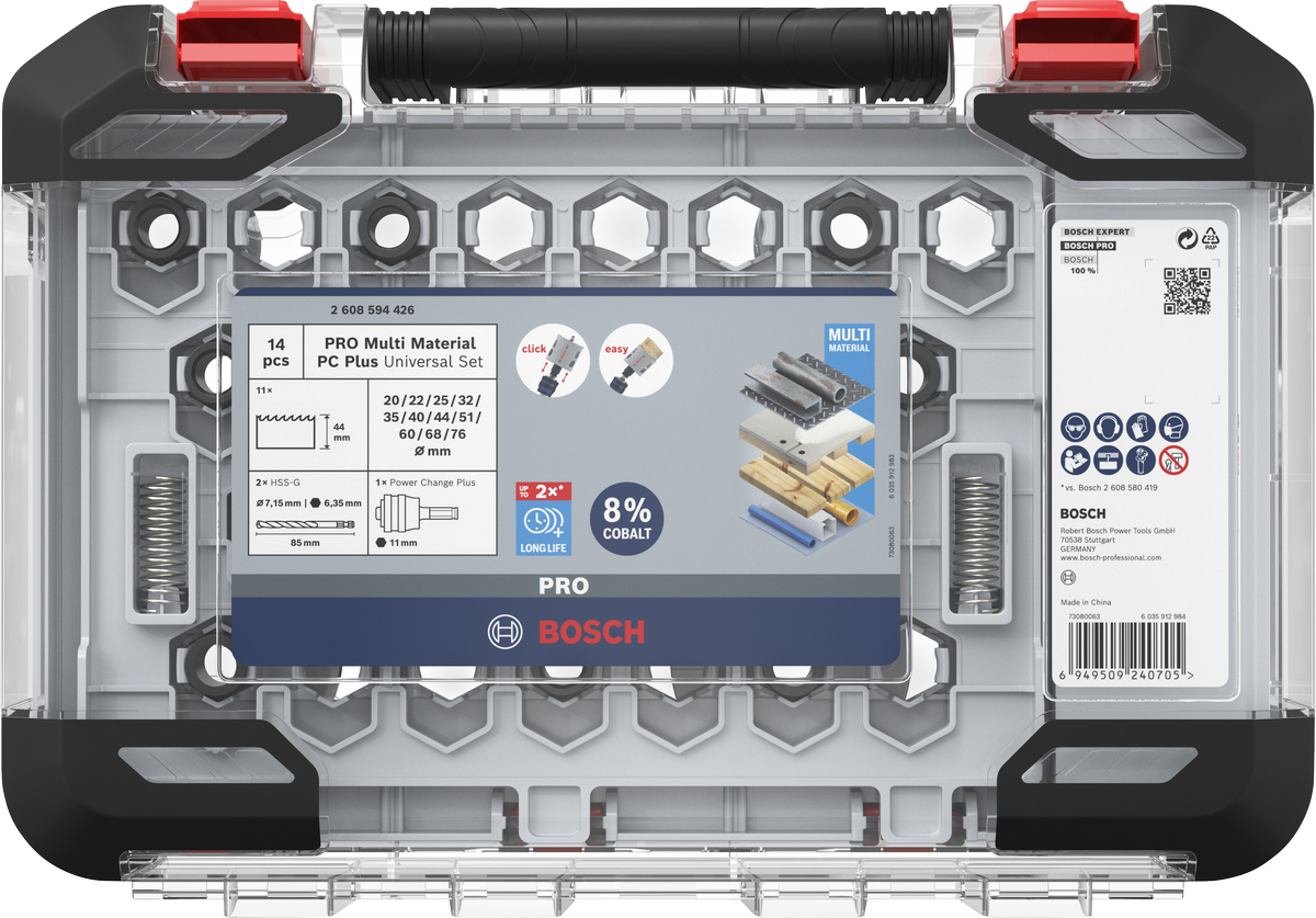 Bosch PRO Multi Material Lochsäge-Set - Für Alle Fälle