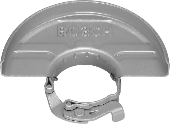 Bosch vinkelsliperbeskyttelse med hurtigklemming.