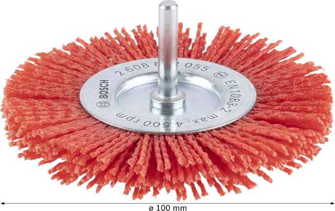 Bosch PRO Multi Material ren ståltrådsskive 100 mm.