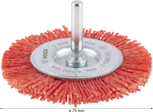 Bosch PRO Multi Material ren ståltrådsskive 75 mm.
