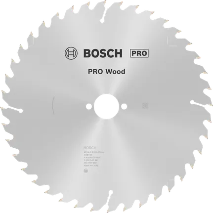 Bosch PRO Wood sirkelsagblad, 254 mm 40T.