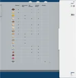 Kompatibilitetsdiagram for Bosch PRO Wood sirkelsagblad.