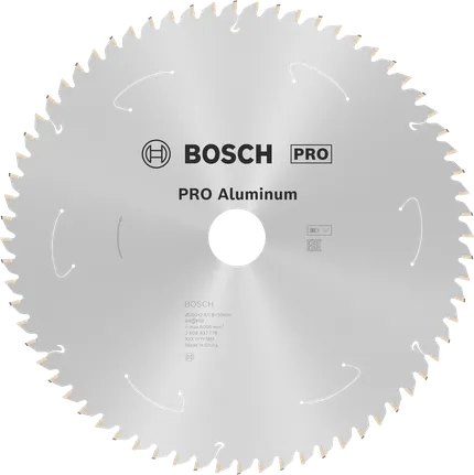 Bosch PRO aluminiums batteridrevet sirkelsagblad, 250 mm.