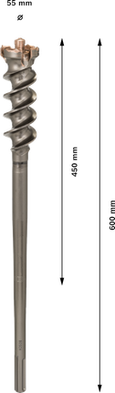 Bosch SDS max-9 gjennombruddsbor 55 mm.