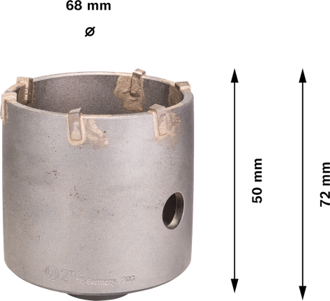 Bosch PRO SDS plus-5 kjernekutter 68 mm for murverk.