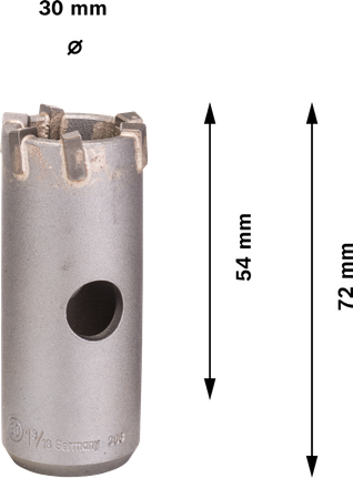 Bosch PRO SDS plus-5 kjernekutter 30 mm med 6 kuttere.