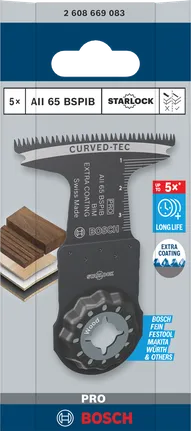 Bosch PRO AII 65 BSPIB 65×40 mm dykksagblad 5 stk.