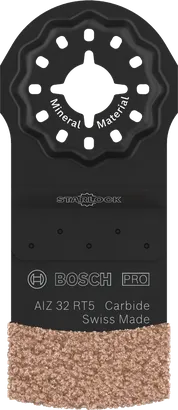 Bosch PRO AIZ 32 RT5 multiverktøyblad med hardmetallkant.