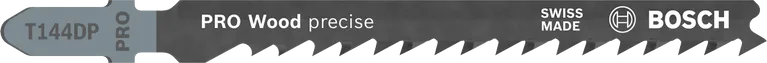 Bosch PRO Wood presis T144DP stikksagblad, 100 mm.