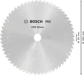 Bosch PRO Wood batteridrevet sirkelsagblad 305 mm.