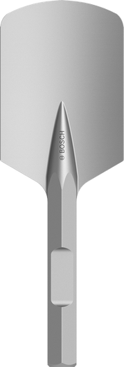 Bosch PRO HEX 28-4C spademeisel med 135 mm egg.
