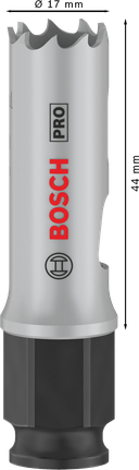 Bosch PRO Multi Material PC Plus hullsag 17 mm.
