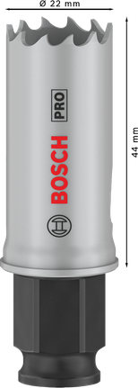 Bosch PRO Multi Material PC Plus hullsag 22 mm.