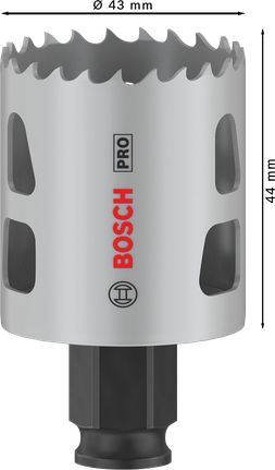 Bosch PRO Multi Material PC Plus hullsag 43 mm.