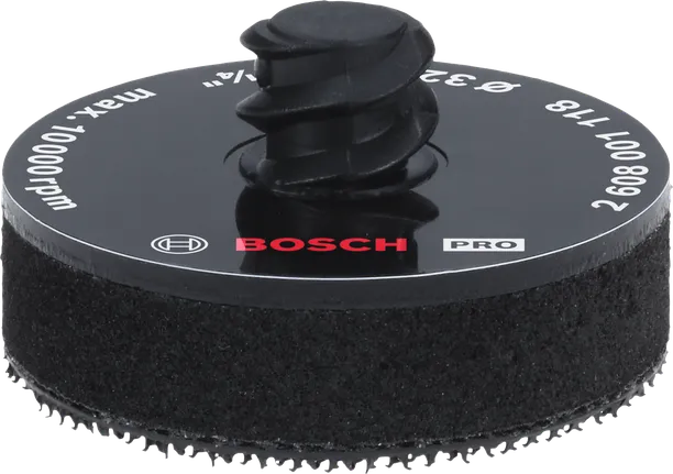 Bosch PRO slipeplate 32 mm borrelås, medium.