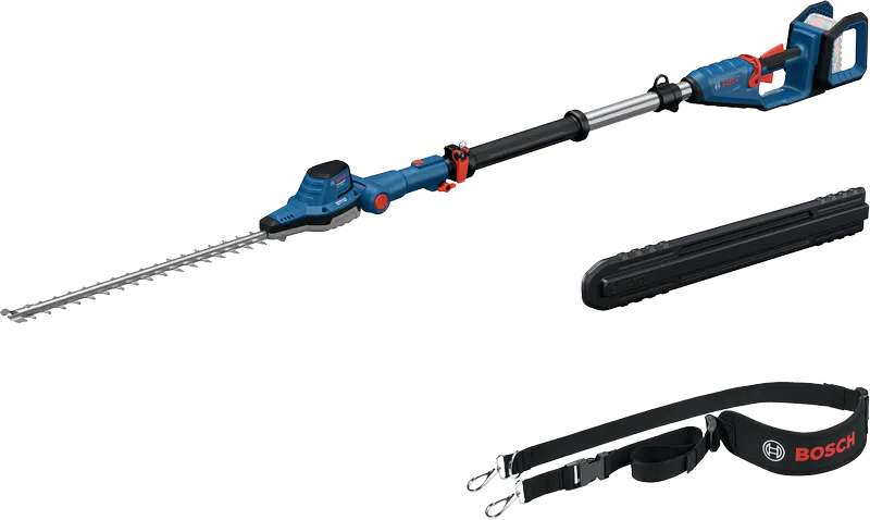 Bosch GHE 18V-50 teleskopisk hekksaks med stropp.