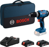 Bosch GSB 18V-25 batteridrevet drillsett med batterier.