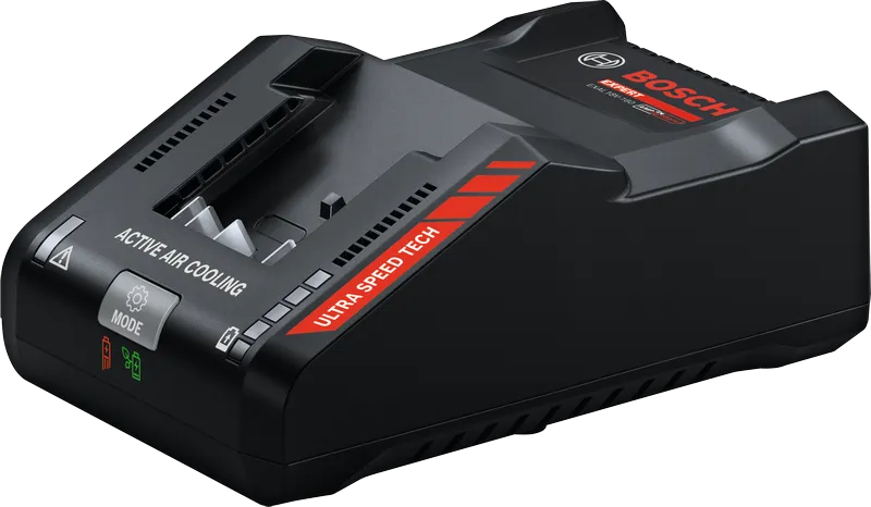 Bosch EXAL18V-160 lader med ultrahurtig lading.