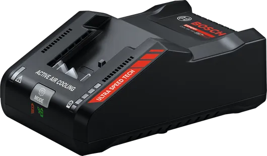 Bosch EXAL18V-160 lader med ultrahurtig lading.