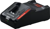 Bosch EXAL18V-160 lader med ultrahurtig lading.