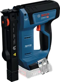 Bosch GTH 18V-14 batteridrevet stiftemaskin for tre, børsteløs motor.