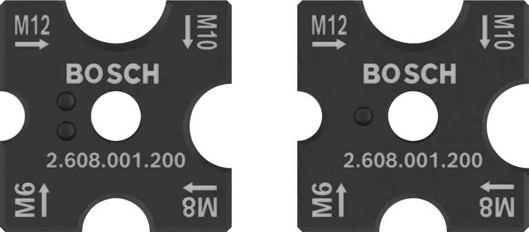 Bosch PRO skjæreformsett M6 M8 M10 M12 for gjenging.