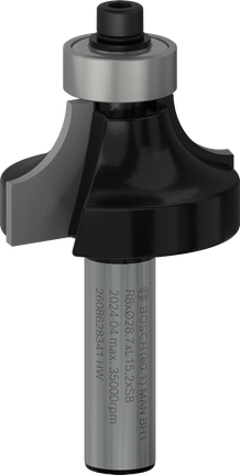 Bosch PRO-fres for avrunding, 8 mm skaft.