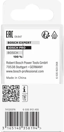 Bosch PRO-fres klassisk Cove R 9,5 skaft 8 mm.