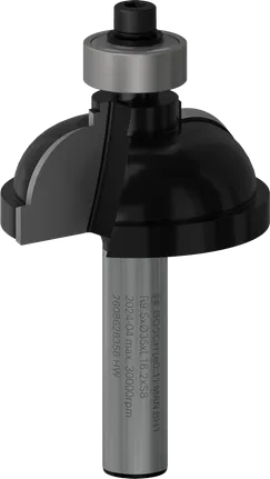 Bosch PRO-fres klassisk Cove R 9,5 skaft 8 mm.