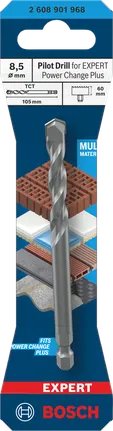 Bosch 8,5 mm TCT-pilotbor.
