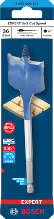 Bosch EXPERT Self Cut Speed spadebor 36 × 152 mm.