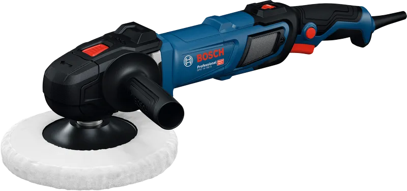 Bosch GPO 14-180 S poleringsmaskin med ergonomisk håndtak.