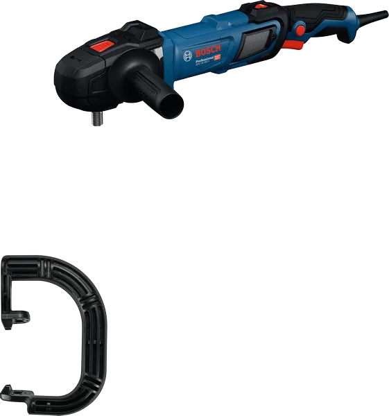 Bosch GPO 14-180 S poleringsmaskin med ergonomisk håndtak.