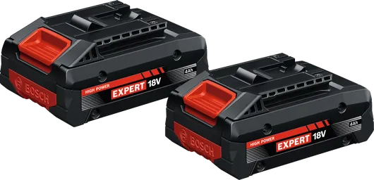 Bosch 18V Expert 4Ah batteripakkesett.