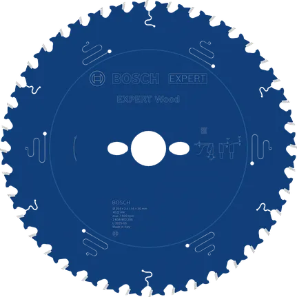 Bosch EXPERT sirkelsagblad for tre, 254 mm T40.